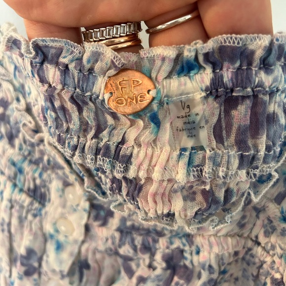 NWT Free People One Sammi Romper in Ivory Combo - Picture 3 of 10